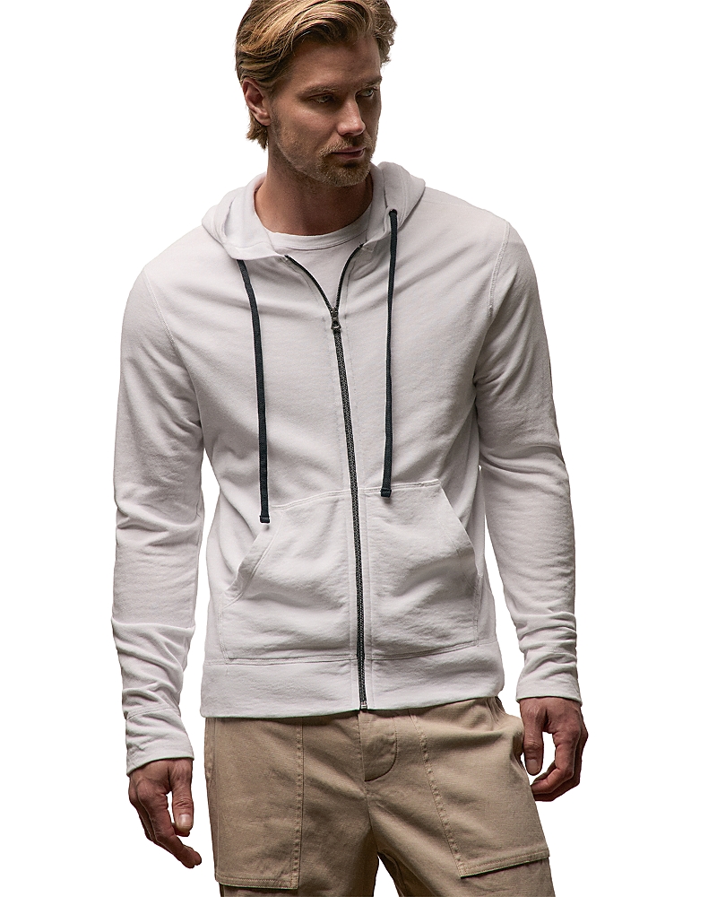 James Perse Vintage French Zip Up Hoodie