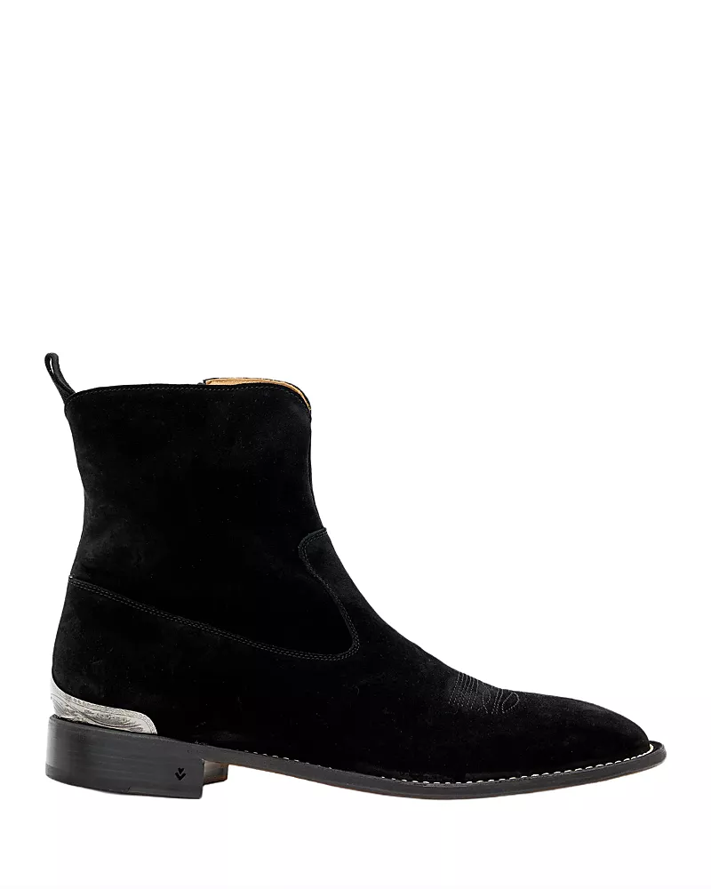 John Varvatos Men's Regent Moc Zip Boots