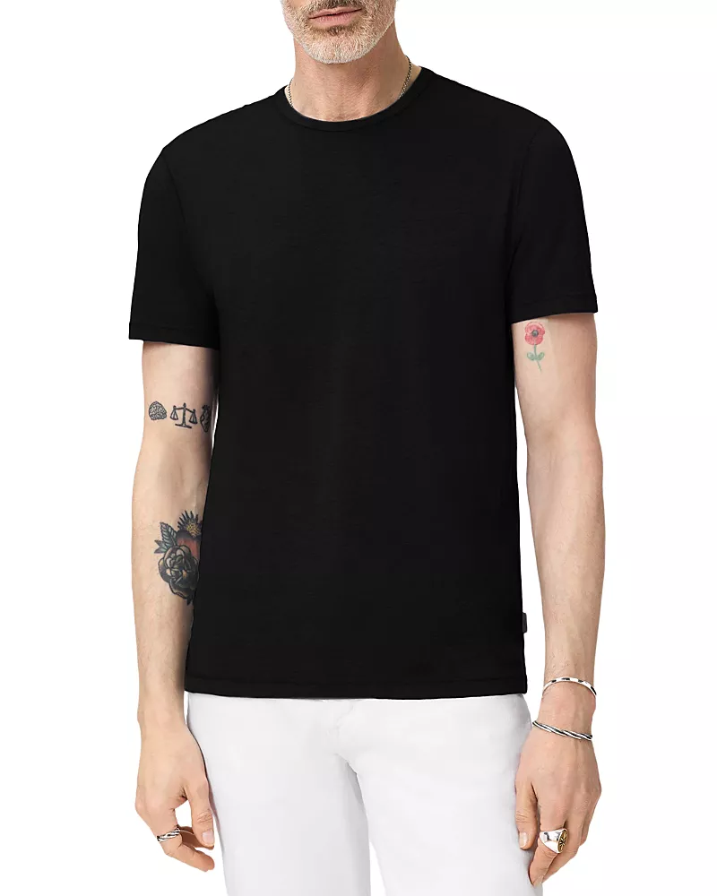 John Varvatos Bale Short Sleeve Burnout Tee