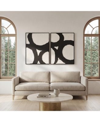 Circulos Framed Art, Set of 2