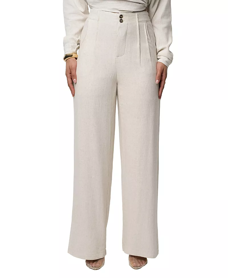Jluxlabel Thea Linen Pants