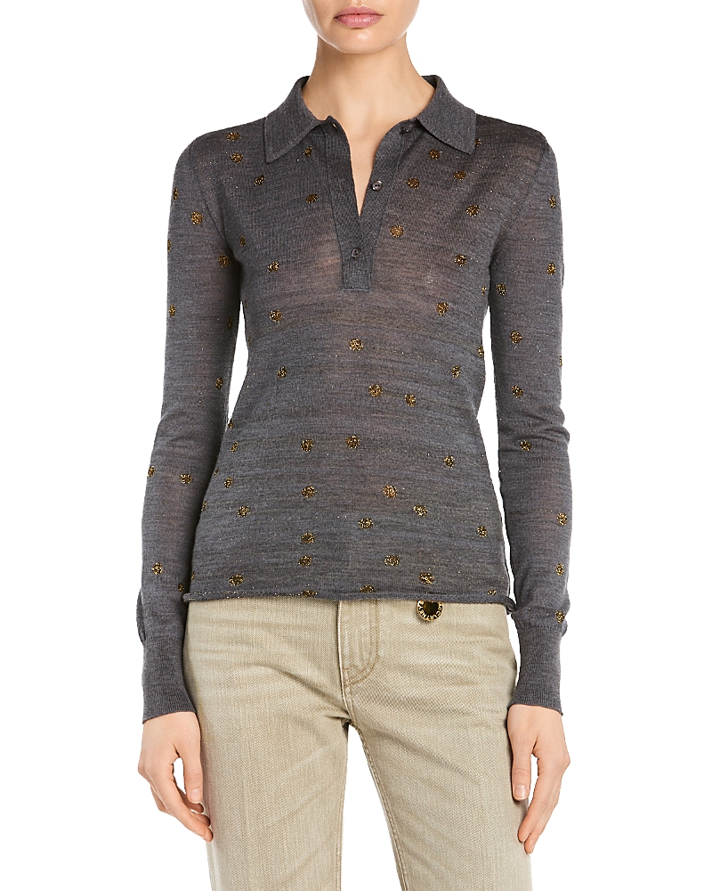 Stella McCartney Polka Dot Knit Polo