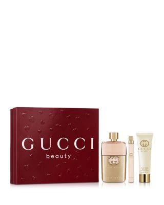 Guilty Pour Femme Eau de Parfum for Women and Body Lotion Trio Gift Set ($241 value)