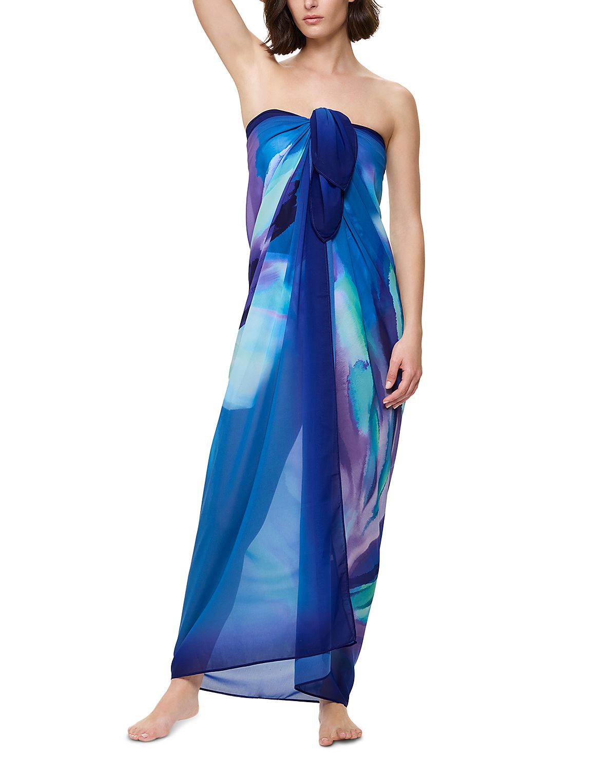 Gottex Floral Rhythm Pareo Swim Cover Up