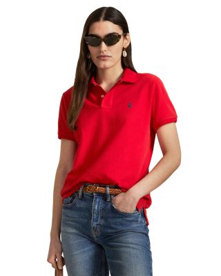 Classic-Fit Mesh Polo Shirt