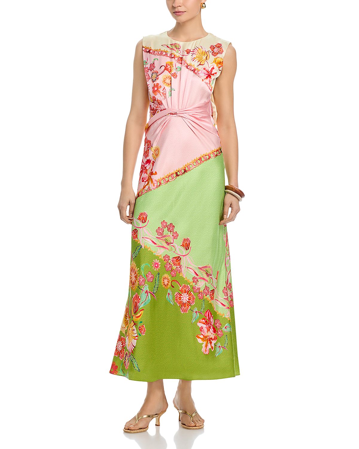Saloni Gwen Silk Dress