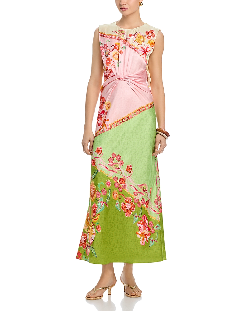 Saloni Gwen Silk Dress