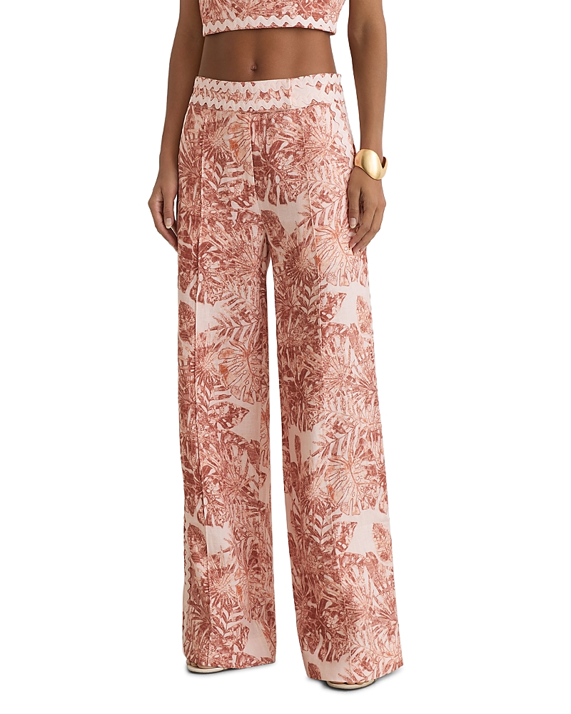 Reiss Mila Linen Trousers