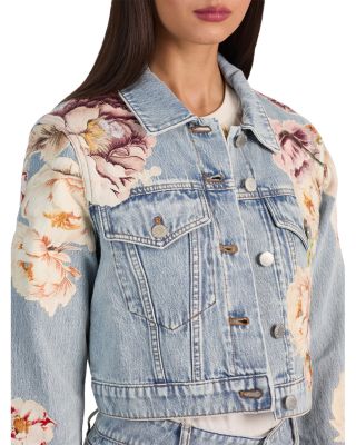 Chloe Cropped Denim Jacket