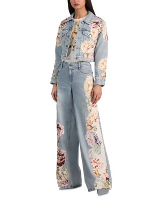 Chloe Cropped Denim Jacket