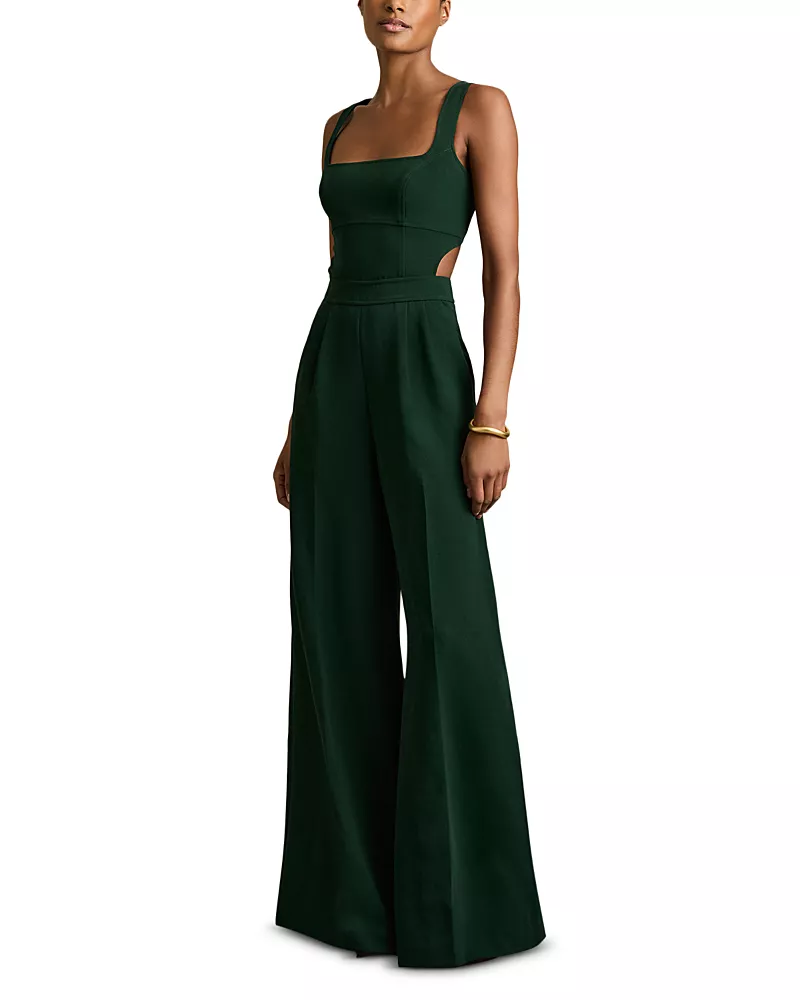 Reiss Petite Wide Leg Occasion Jumpsuit