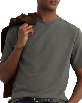 Modern Fit Textured Crewneck T-Shirt