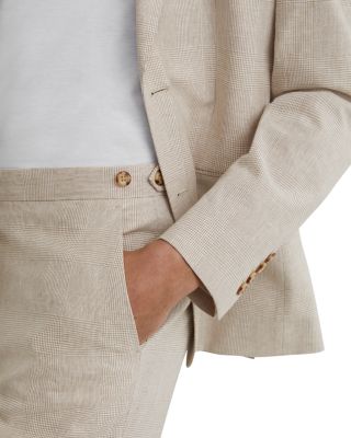 Cheltenham Tailored Fit Oatmeal Suit Trousers