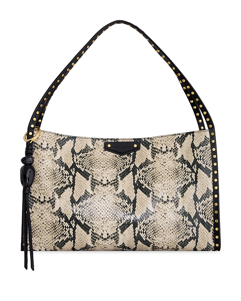 Rebecca Minkoff Dylan Medium Snake Embossed Leather Shoulder Bag