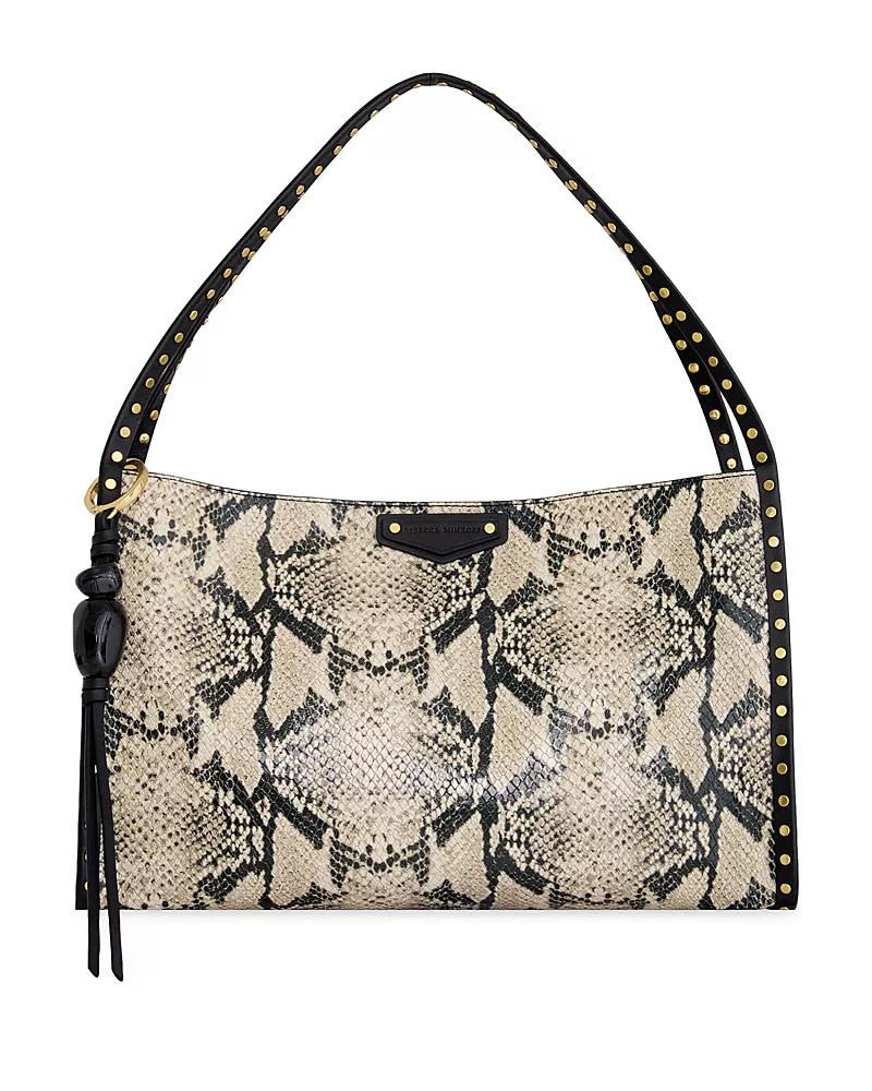 Rebecca Minkoff Dylan Medium Snake Embossed Leather Shoulder Bag