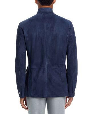 Waxed Suede Travel Jacket