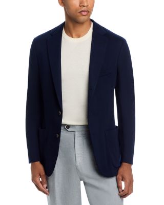 Wool Jersey Jacket & Removable Hoodie