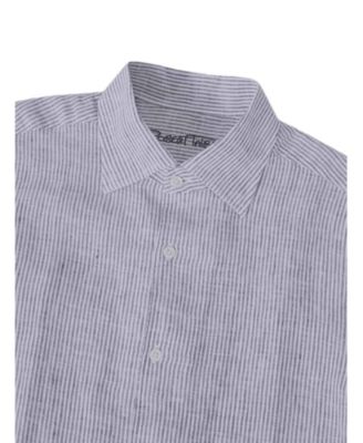Morgan Medium Stripe Linen Shirt