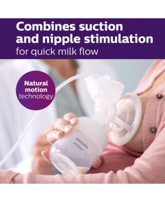  Unisex Double Electric Premium Breast Pump with Natural Motion Technology - Baby