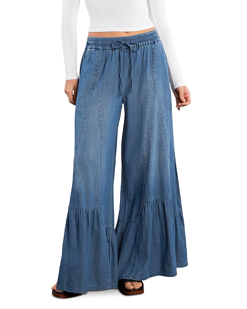 Billy T Butterfly Chambray Pants
