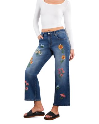 Meadow Kiss Embroidered Jeans