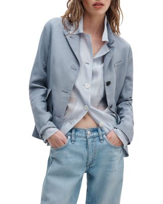 Featherweight Cam Low Rise Relaxed Straight Jeans in Moon - thumbnail 4