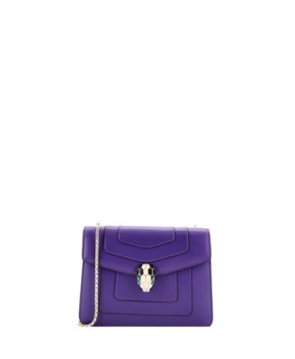  Small Serpenti Forever Square Shoulder Bag Leather