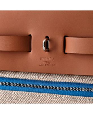 31 Herbag Zip Leather and Toile