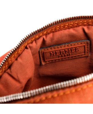 GM Bolide Ceinture Balle de Golf Belt Bag Toile and Leather