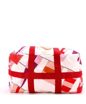 Large Drapeaux Au Vent Bag Printed Canvas