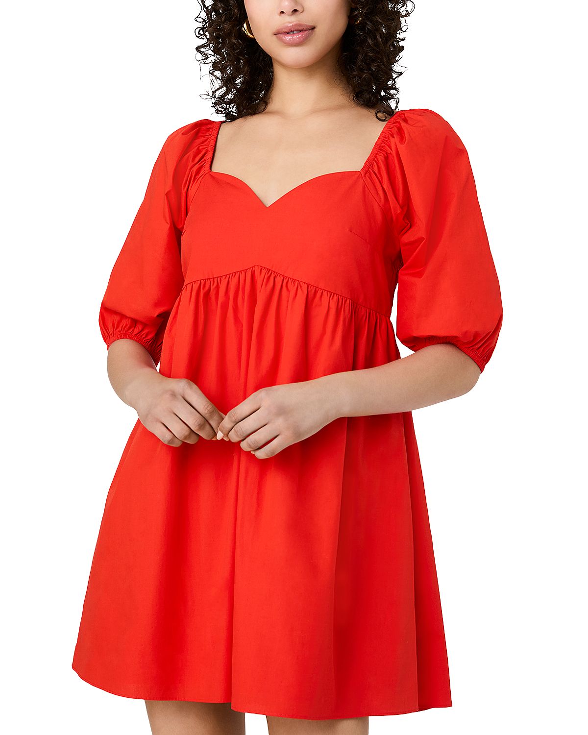 French Connection Cambria Puff Sleeve Dress