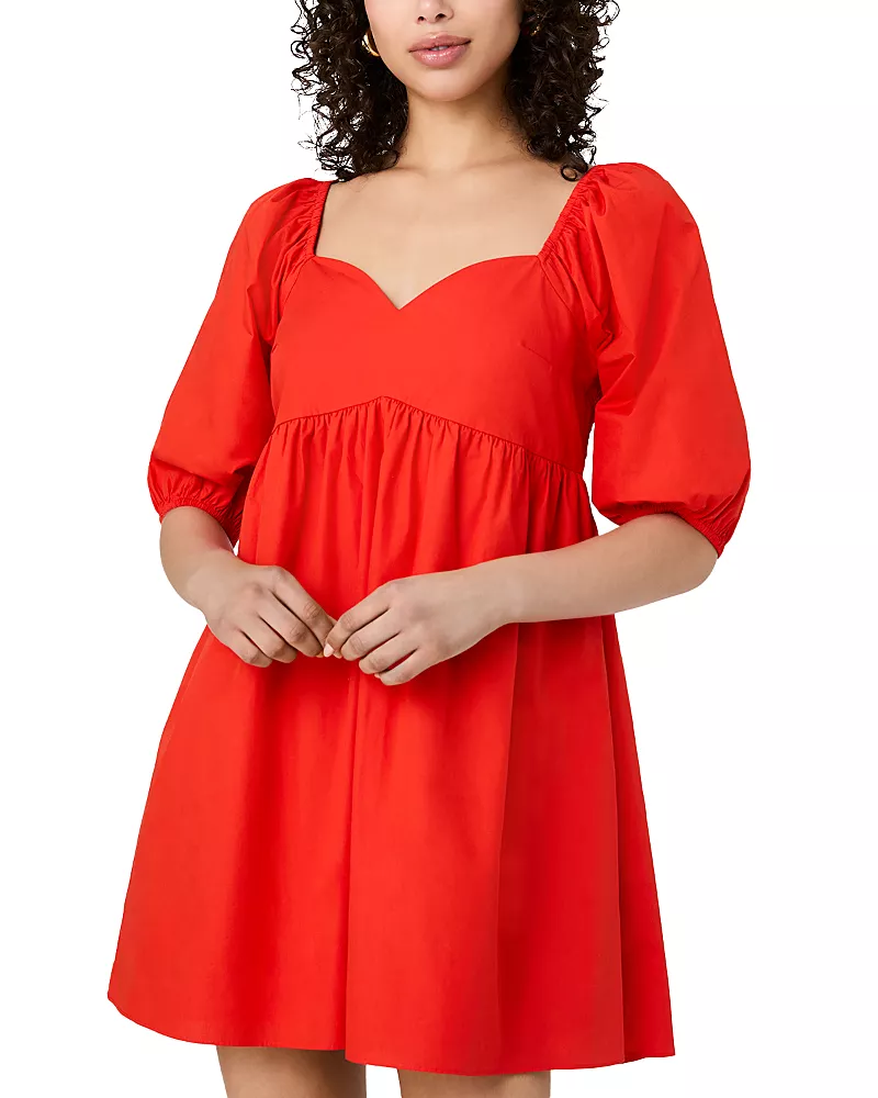 French Connection Cambria Puff Sleeve Dress