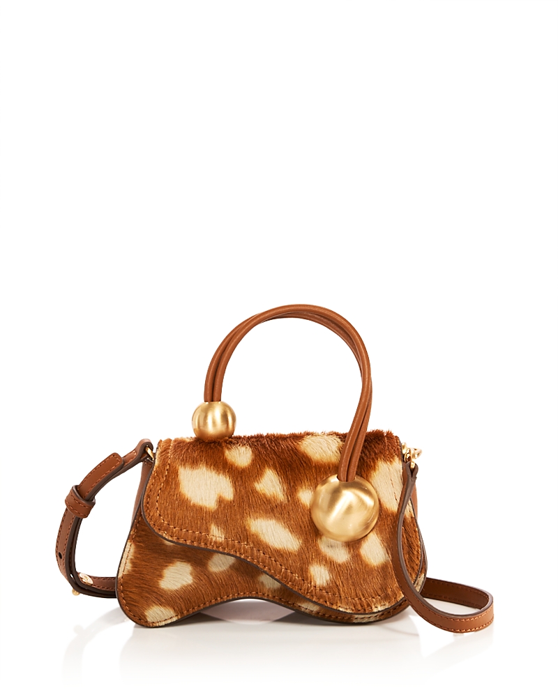 Cult Gaia Kazia Nano Pony Hair Crossbody Bag