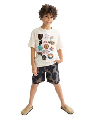 Boys' Front Artwork Relaxed Fit Tee - Little Kid, Big Kid