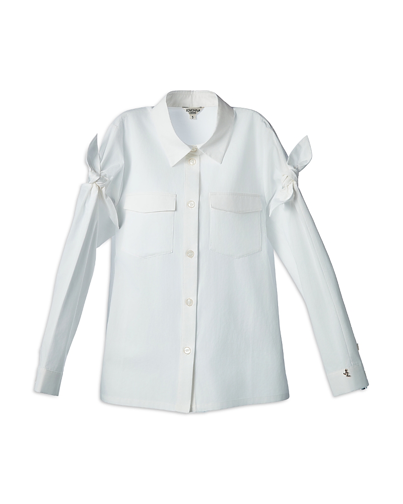 Jovonna London Bow Sleeve Shirt