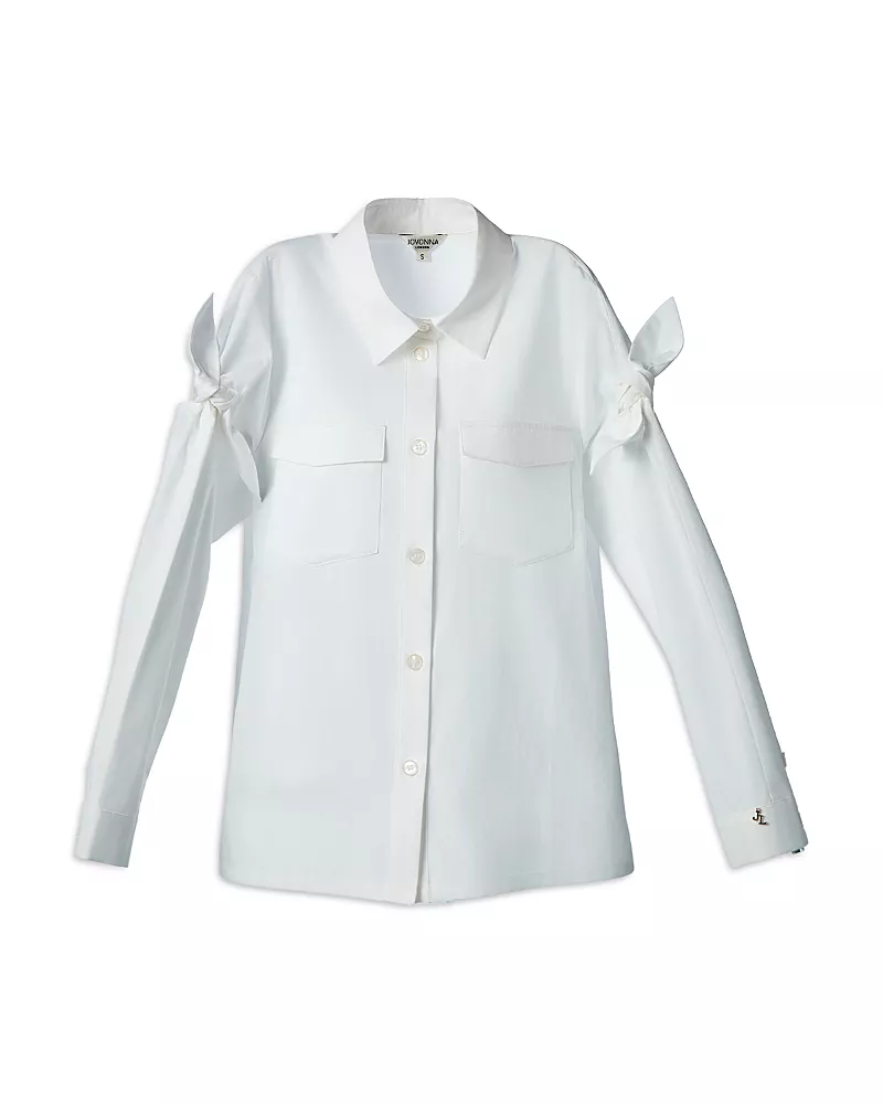Jovonna London Bow Sleeve Shirt