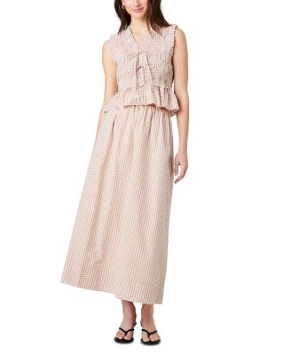 Rhodes Ruched Waist Midi Skirt