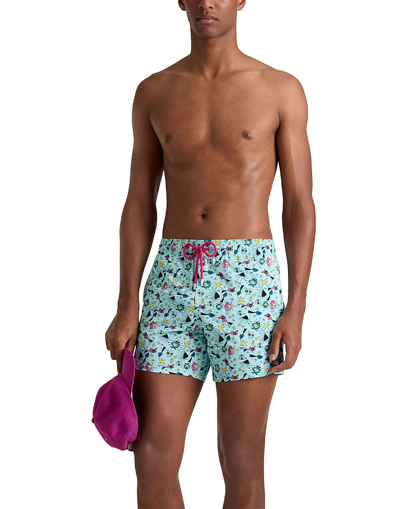 Vilebrequin Aquatic Carnival Stretch Short 5.9 Swim Trunks