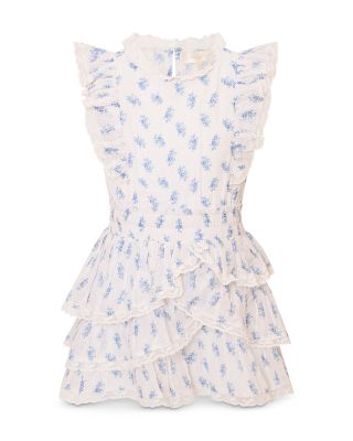Girls' Decker Printed Tiered Dress - Little Kid