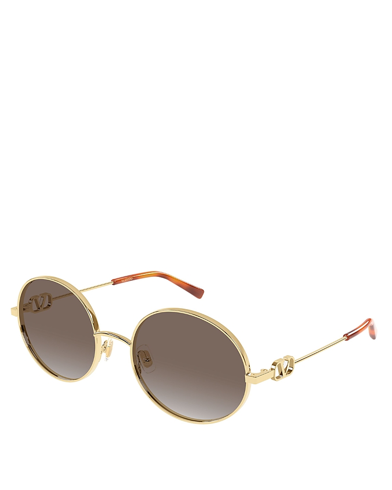 Valentino Garavani Round Sunglasses, 56mm
