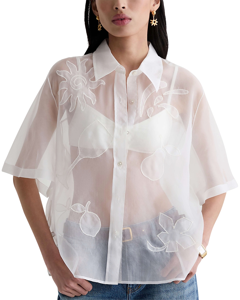 Ag Charli Relaxed Short Sleeve Shirt