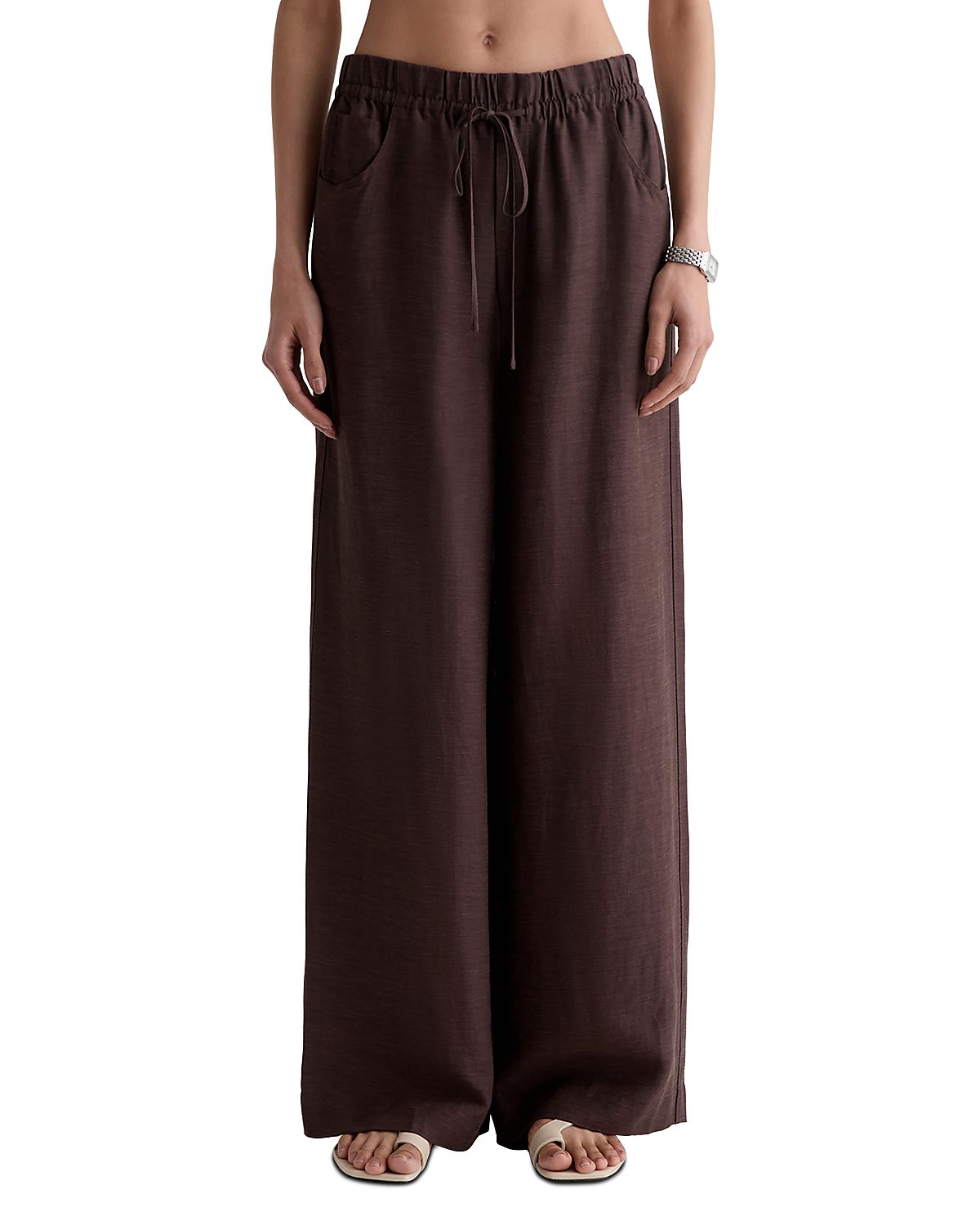 Ag Century Cinched Wide Leg Pants