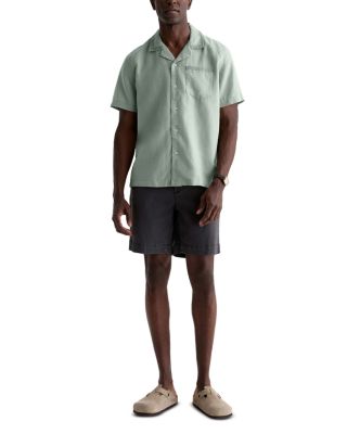 Relaxed Fit Camp Collar Shirt