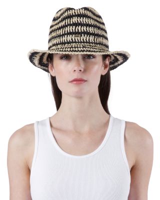 Winona Chunky Crocheted Packable Fedora