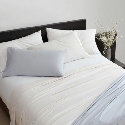 Egyptian Cotton Solid 4 Piece Sheet Set, Queen