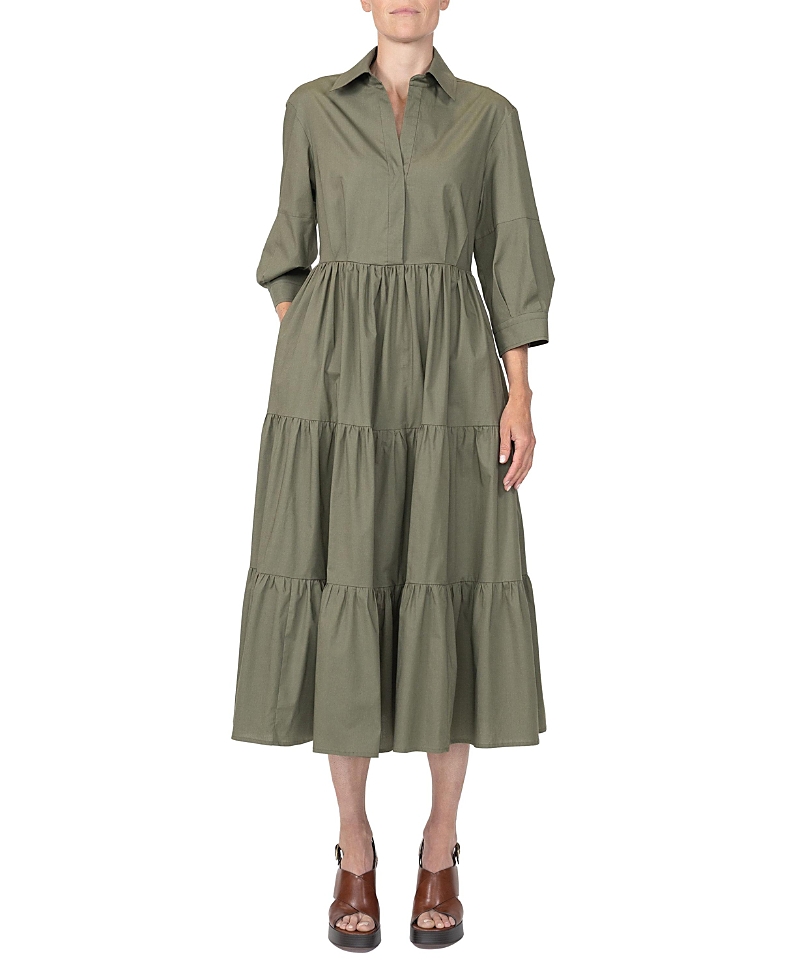 Callas Milano Marseille Tiered Dress