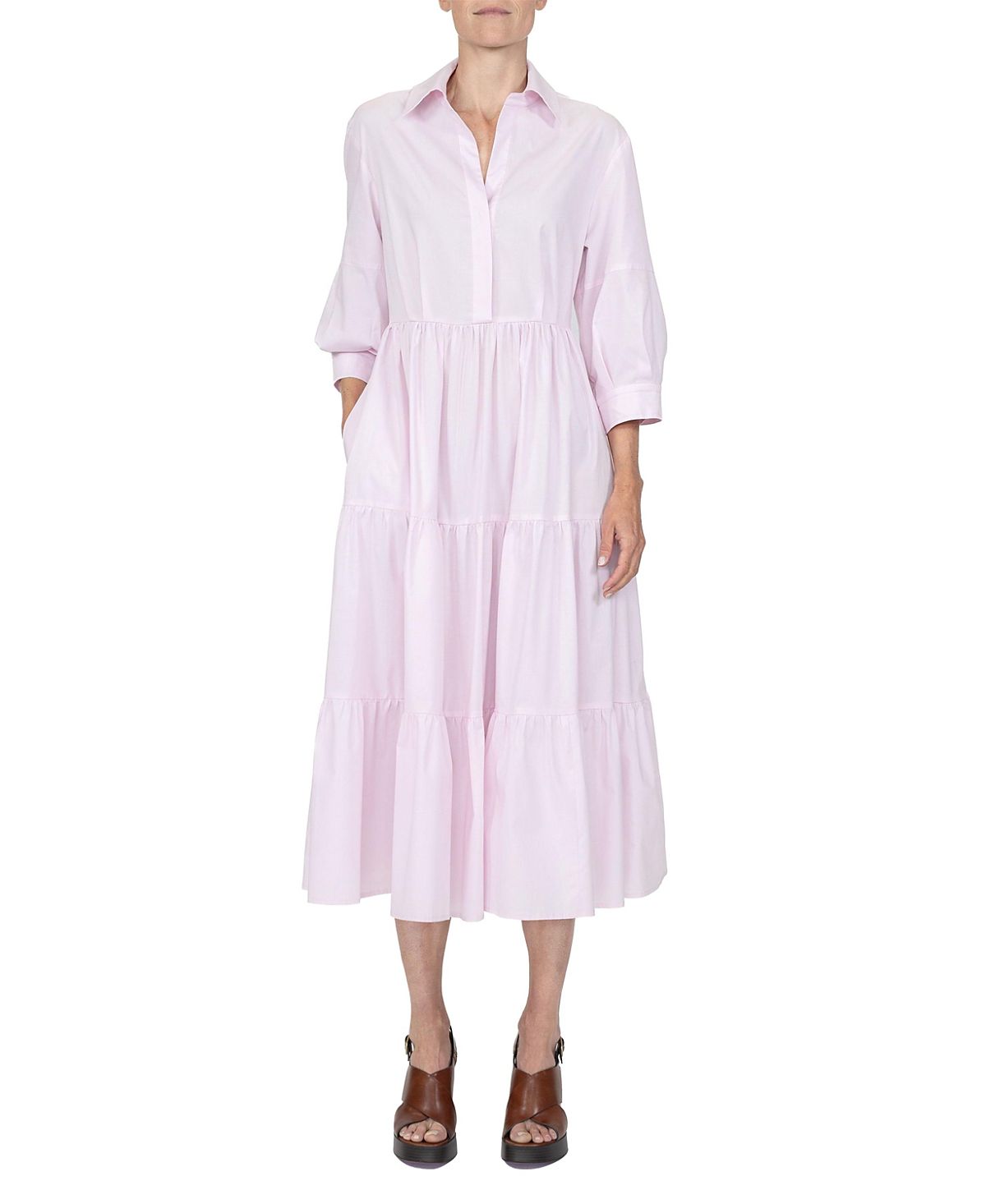 Callas Milano Marseille Tiered Dress
