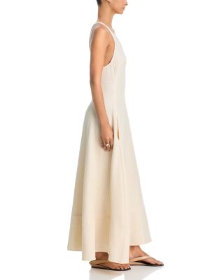 Sculpted Cotton Dress