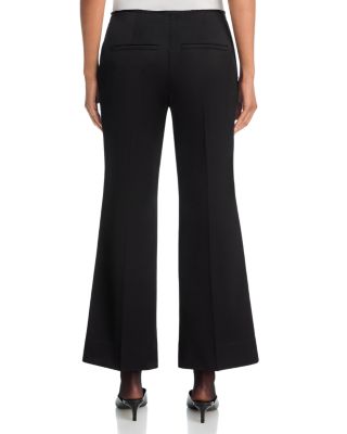 Kick Flare Raw Edge Trousers