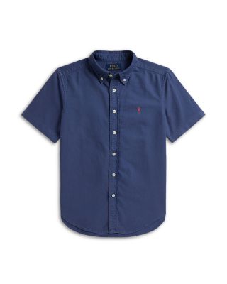 Boys' Garment Dyed Cotton Oxford Shirt - Little Kid, Big Kid
